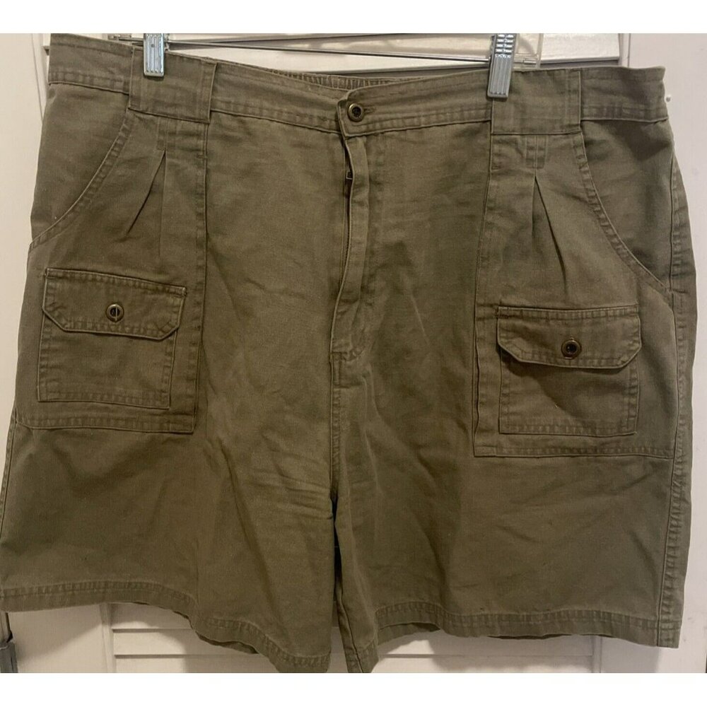 Jacques Carpentier Men’s Cargo Shorts Green Size XL